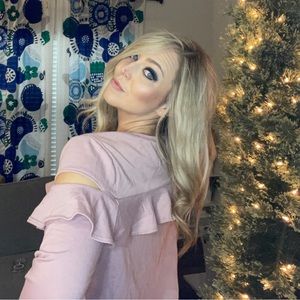 Brigitte Brianna Ruffle Sweatshirt